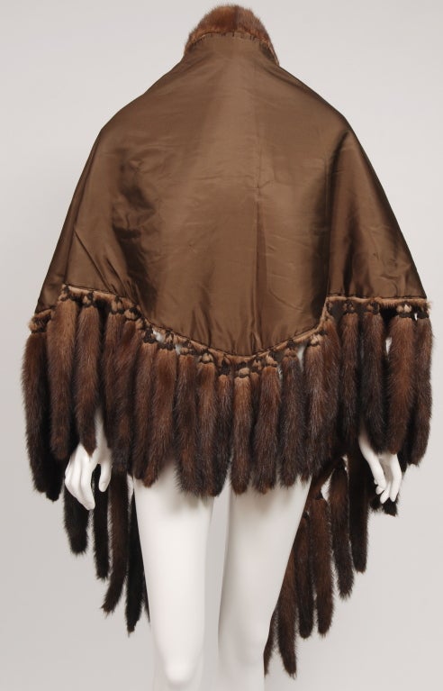 Mink Wrap with Tails 1