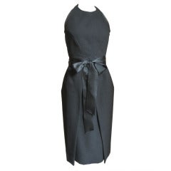 1970's Halston Wrap Halter dress 6