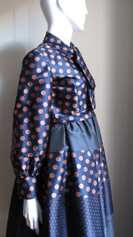 Women's 1960's Geoffrey Beene Silk Gown