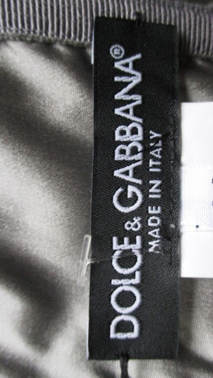 Dolce & Gabbana Silk Taffeta Bustier Dress 2