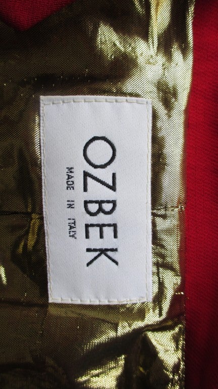 Vintage Ozbek Color Block Beaded Jacket 2