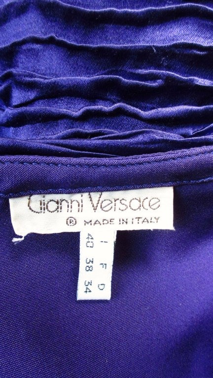 1980's Gianni Versace Silk Corset Jumpsuit 5