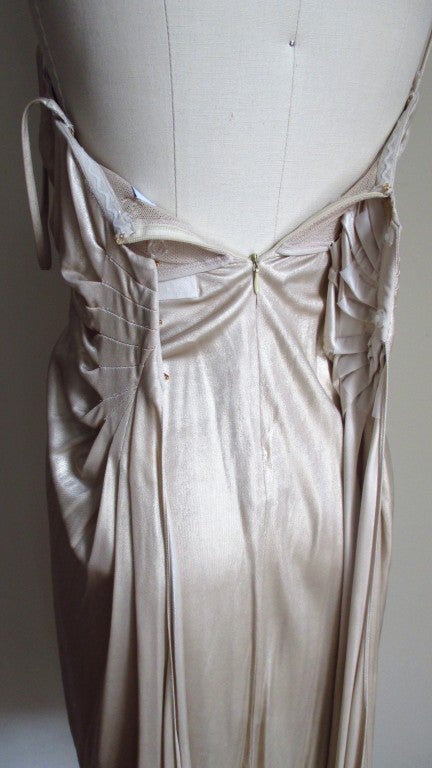 Christian Dior Ruched Corset Bustier Dress 2