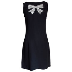  Moschino Dress with Bow Cut out