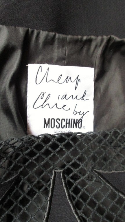  Moschino Dress with Bow Cut out 4