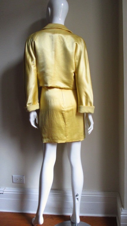 1990s Gianni Versace Silk Dress & Jacket 3