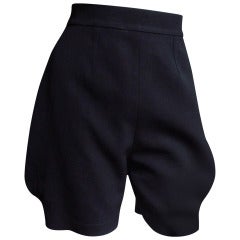 Thierry Mugler Jodhpur Tuxedo Shorts