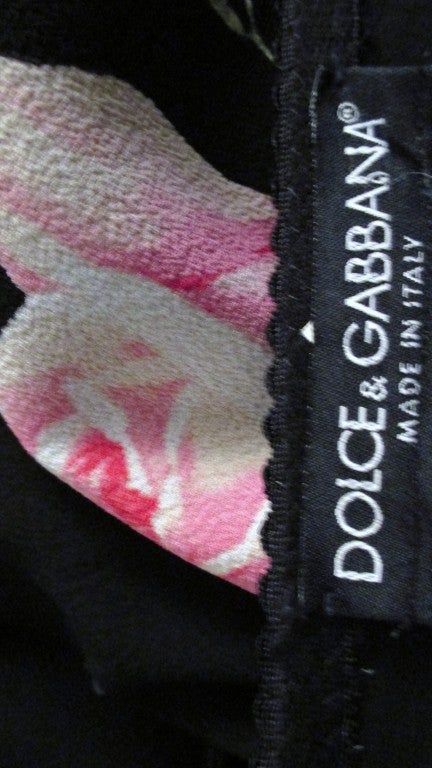 1990s Dolce & Gabbana Silk Corset Bustier Sides Laceup Dress 4