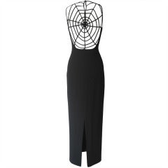 1990's Sophie Sitbon Spider Web Dress