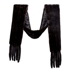 Blackglama Mink Long Custom made Stole