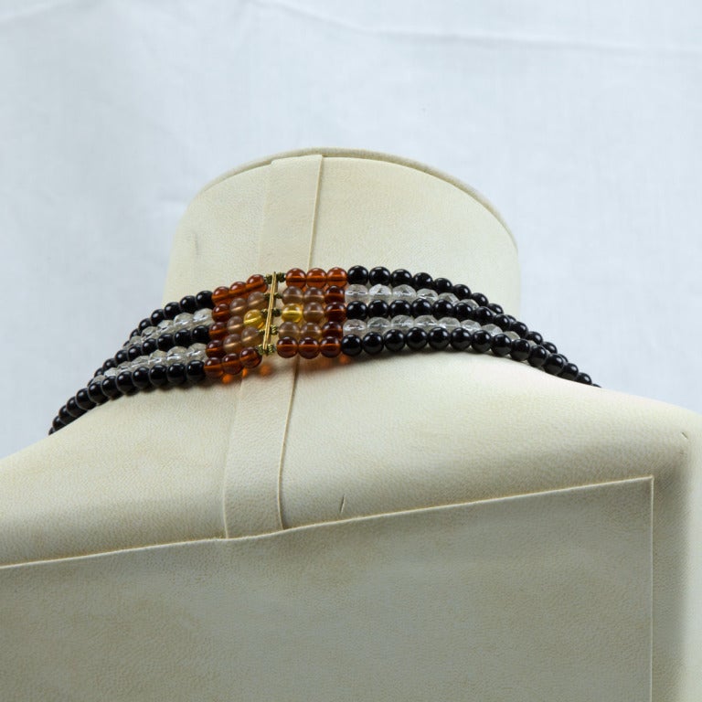 patchwork pendant necklaces