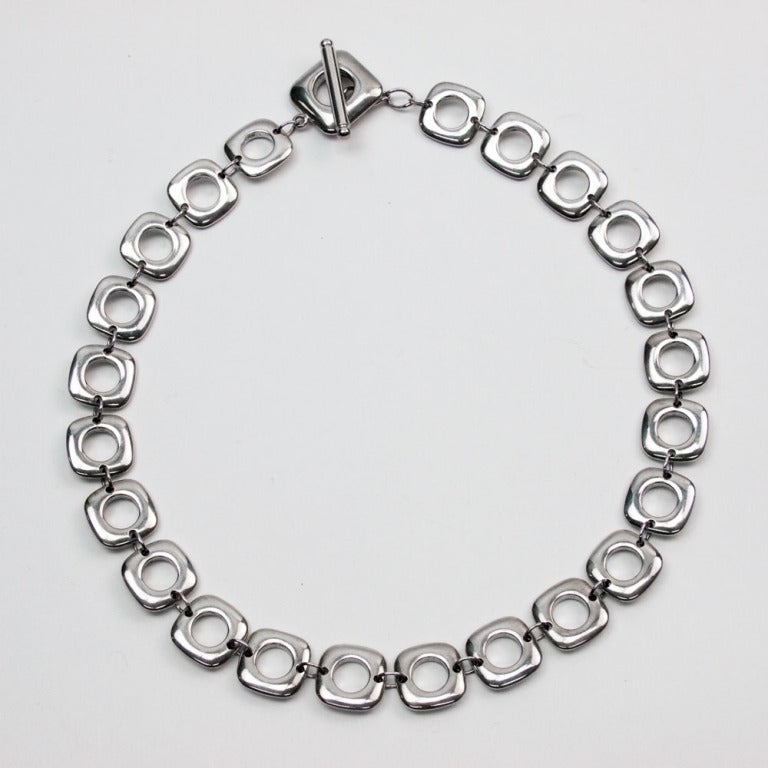 tiffany toggle necklace and bracelet set