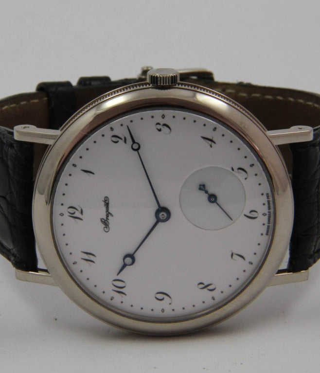 Men's Breguet Platinum Classique Wristwatch Ref 5140