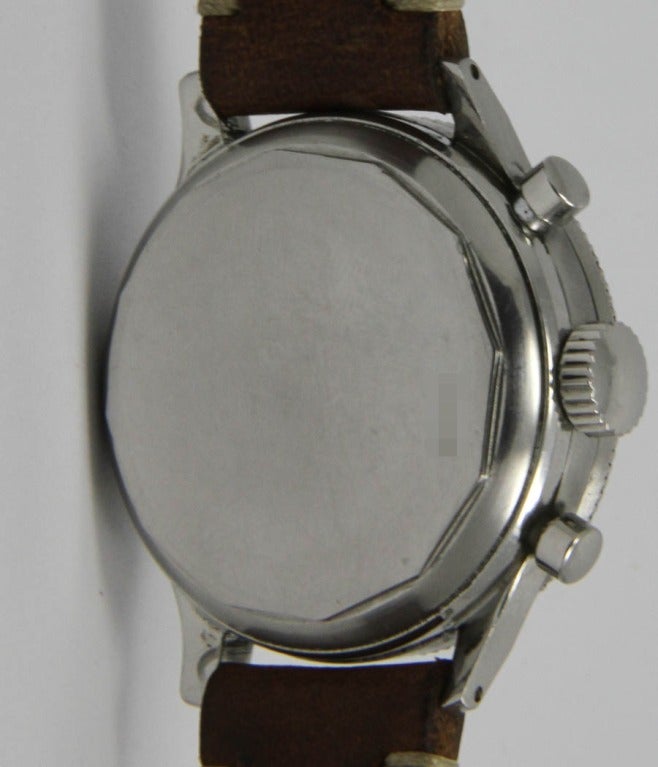 Breguet Stainless Steel Aeronaval Type XX Chronograph Wristwatch 1