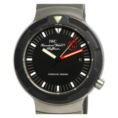 Vintage IWC Titanium Porsche Design Ocean Wristwatch