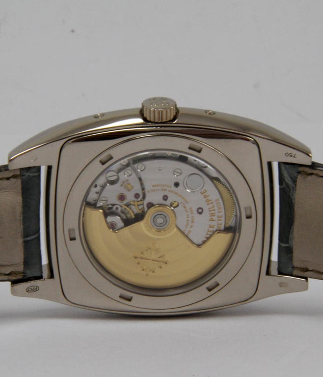 Patek Philippe White Gold Gondolo Calendario Wristwatch Ref 5135G 1