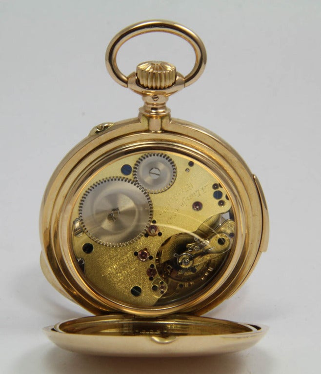 A.Lange & Söhne Pink Gold Pocket Watch In Excellent Condition In Munich, Bavaria