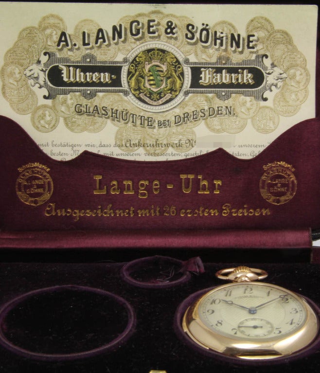 A.Lange & Söhne Pink Gold Pocket Watch 4