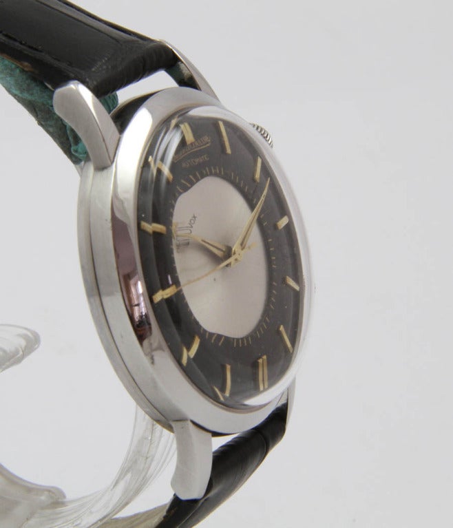 Jaeger-LeCoultre Stainless Steel Memovox Alarm Wristwatch