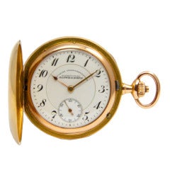 A. Lange & Söhne Lady's Rose Gold Pocket Watch