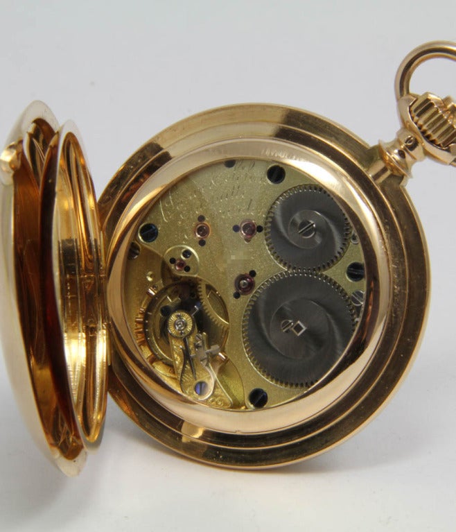 A. Lange & Söhne Rose Gold Demi-Hunting Cased Pocket Watch 2