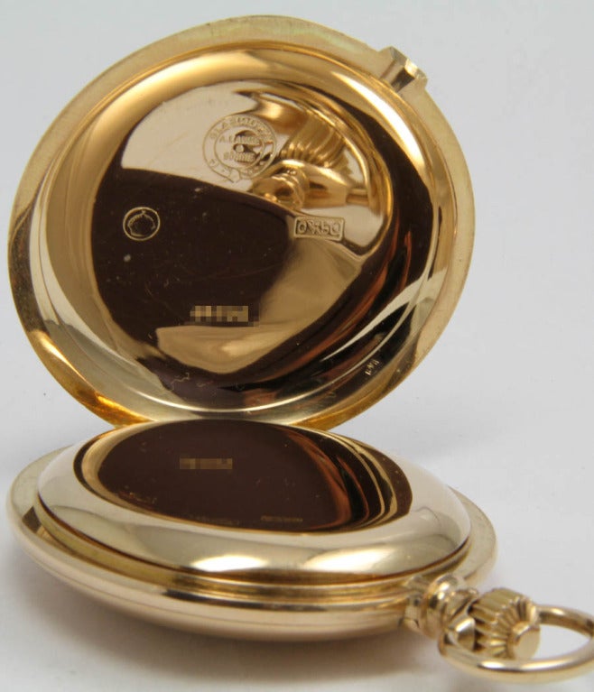 A. Lange & Söhne Rose Gold Demi-Hunting Cased Pocket Watch 3