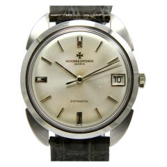 Vintage Vacheron & Constantin White Gold Chronomètre Royal Wristwatch
