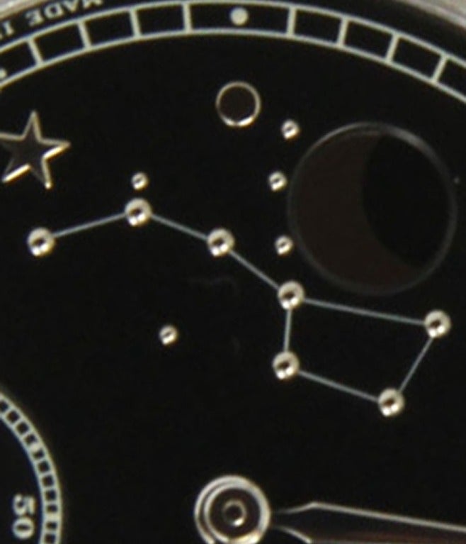 A. Lange & Sohne Platinum 1815 Wristwatch with Moonphases circa 2000 3