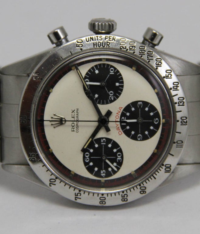 Men's Rolex Stainless Steel Paul Newman Cosmograph Daytona Wristwatch