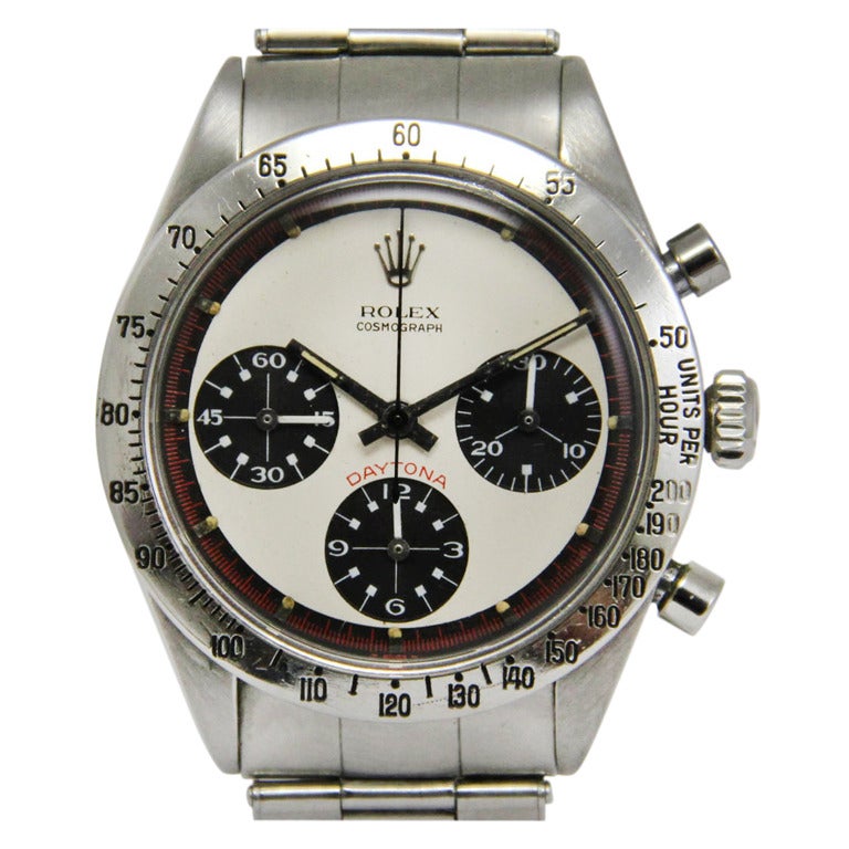 Rolex Stainless Steel Paul Newman Cosmograph Daytona Wristwatch