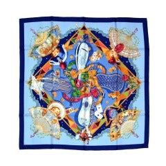 Hermes Scarf - Au Claire De La Lune