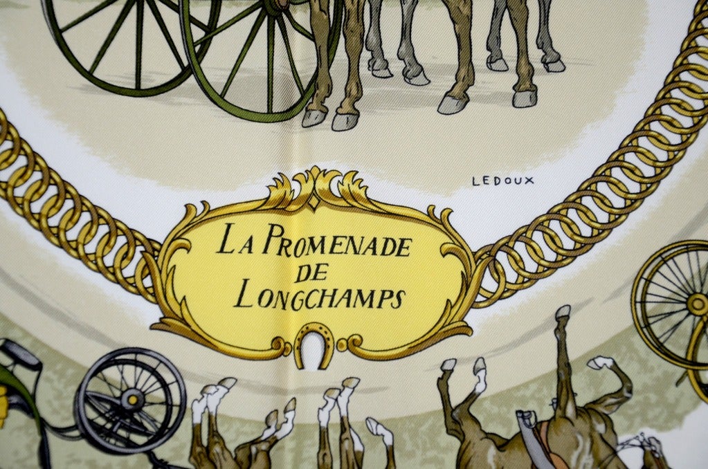 hermes Scarf Prommenade De Longchamps 2