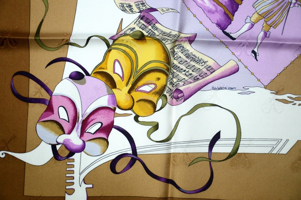 Women's Hermes Scarf Fetes Venitiennes