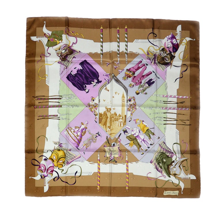 Hermes Scarf Fetes Venitiennes