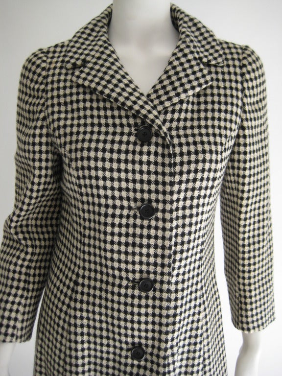 1960s Holt Renfrew Coat and Dress Ensamble