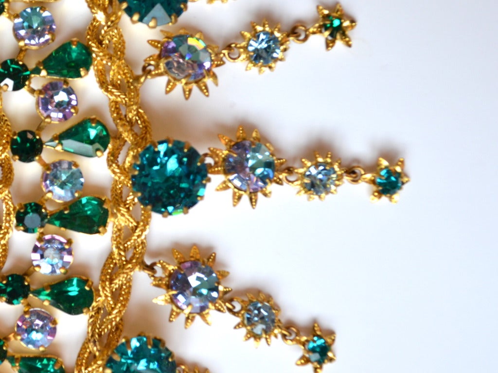 Women's 1960s Countess Zoltowska - CIS Haute Couture Necklace For Sale