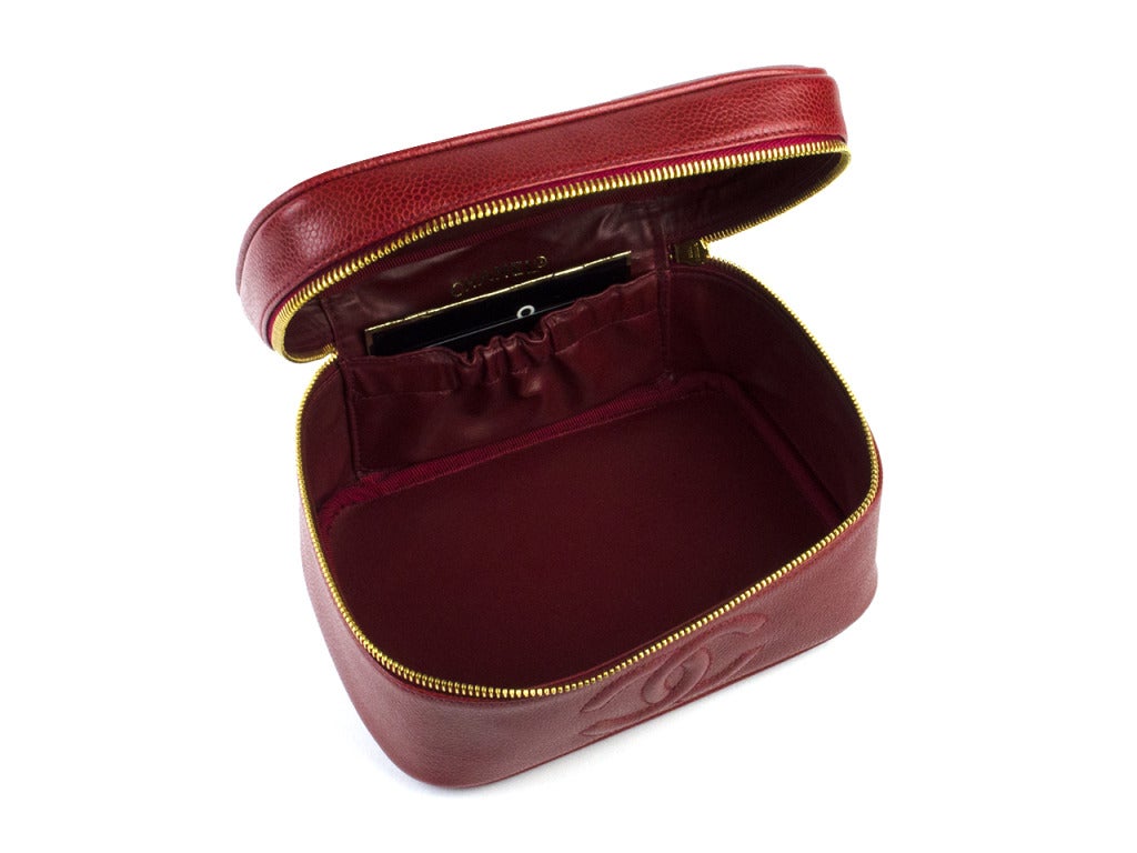 Women's Chanel Red Vanity