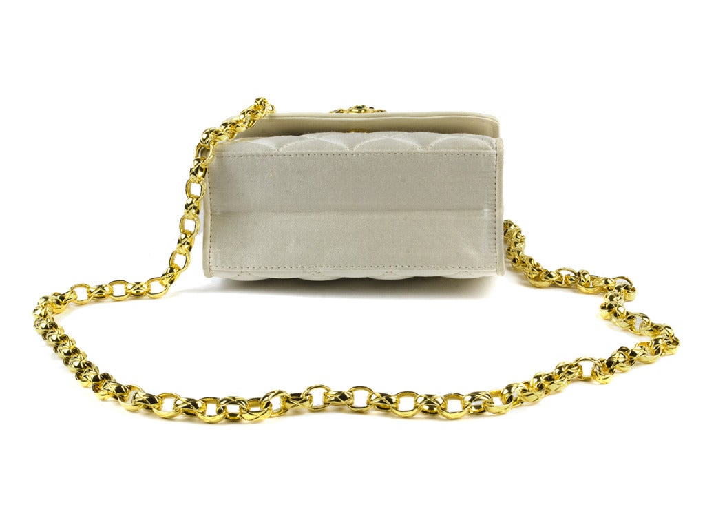Chanel Vintage Gripox Jeweled Flap Bag 1