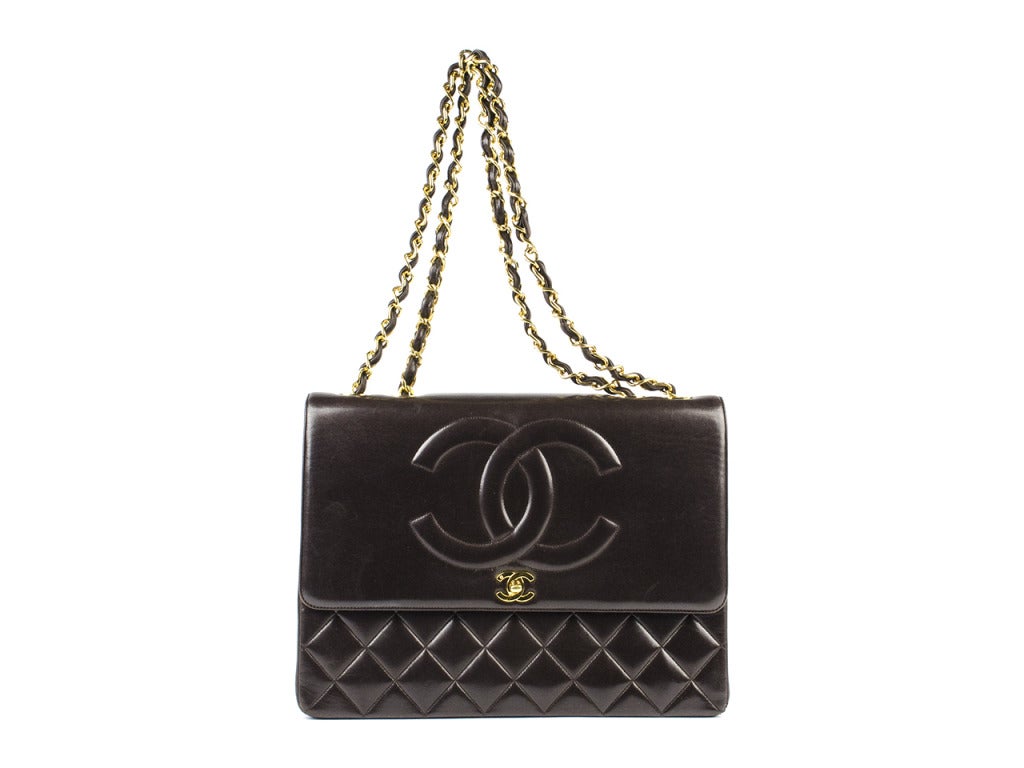 Chanel Quilted Briefcase Bag