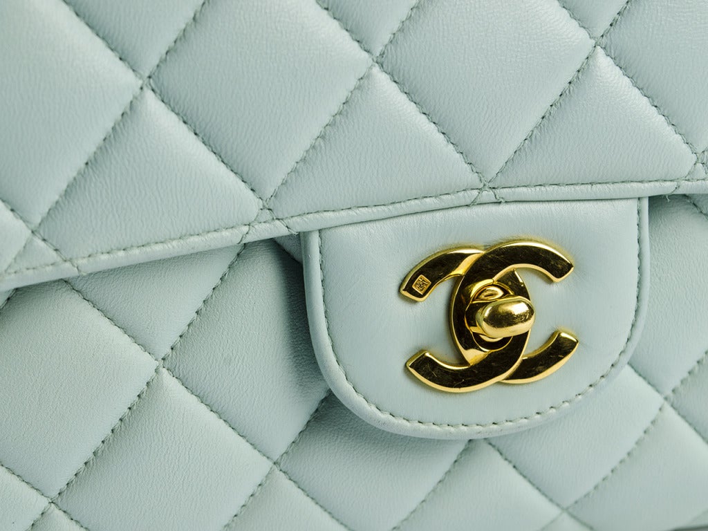 Chanel Vintage Double Flap Bag For Sale 1