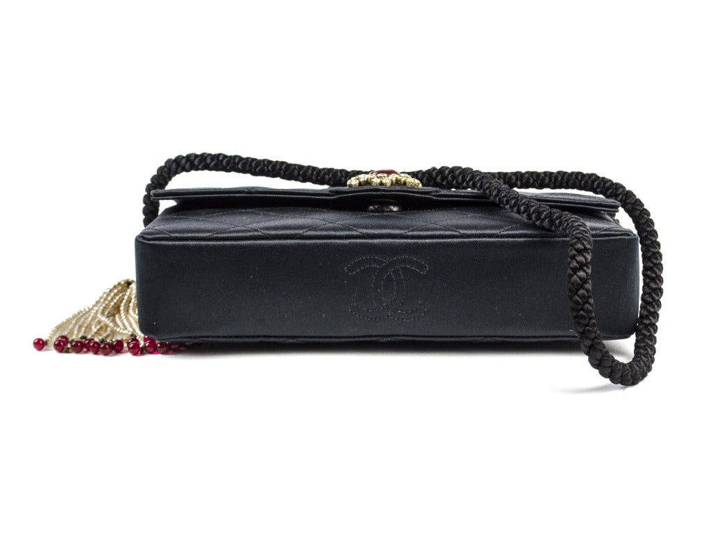 Chanel Jeweled Satin Bag 2