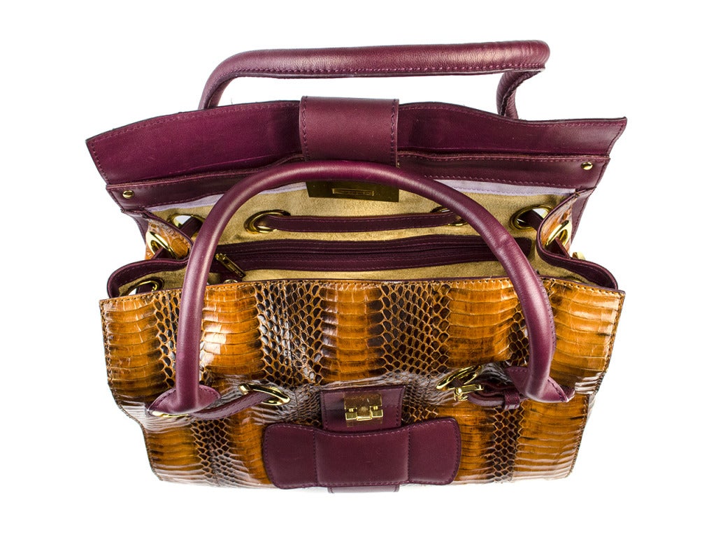 Estremamente rara la borsa Tote in coccodrillo Jimmy Choo Ramona In condizioni ottime in vendita a San Diego, CA