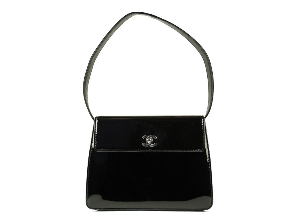 Chanel Patent Leather Tote