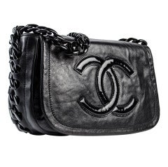 Chanel Black Modern Chain Flap Bag