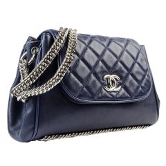 New CHANEL 08P Accordion Classic Flap Bag