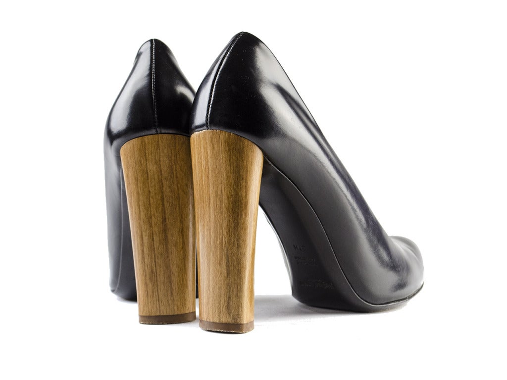 Women's Yves Saint Laurent Wooden Heels