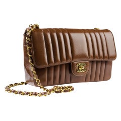 Chanel Brown Vintage Flap