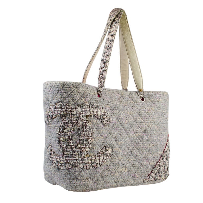 Chanel Cambon Tweed Bag