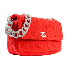 Chanel Terry-Stofftasche
