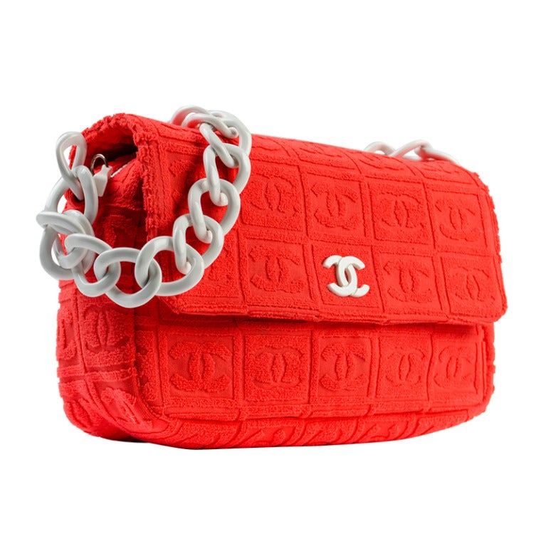 Chanel Terry Cloth Bag